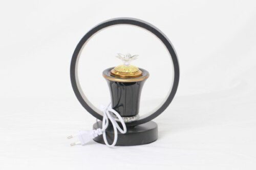 87190-3 Luxury Bakhoor Burner Factory gold metal incense burner white and black burner incense arabic