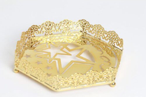 W20220015/05 Metal Tray Luxury Plate - Image 3