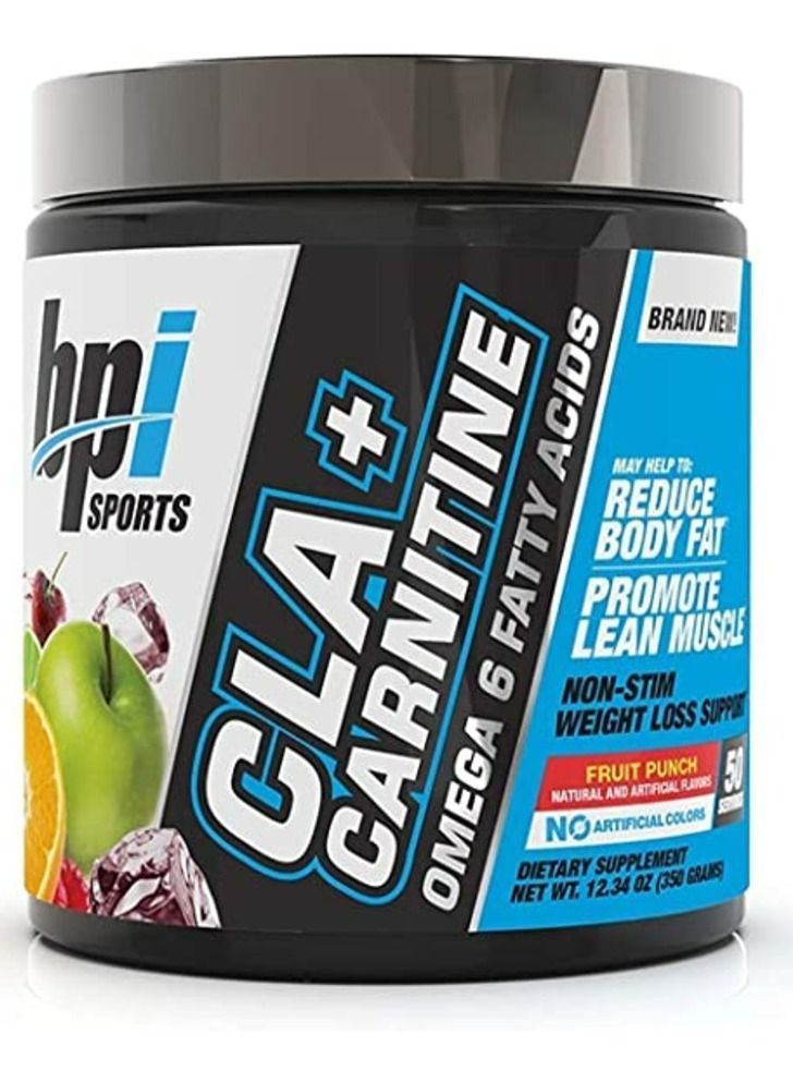 2be3c53b-1144-40d0-8e2f-4c136d6a49d7.jpg BPI SPORTS BPI Sports Health CLA Carnitine Non-Stimulant Formula Fruit Punch, 50 Servings - Image 1