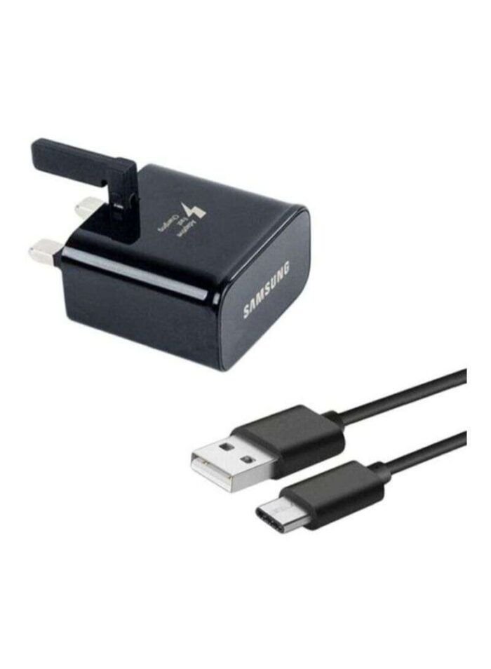 3-Pin Fast Charging Adapter With USB Cable - Trade Dubai mobile Accessories - Mobile Charger Wholesale - Mobile Adapter Wholesale - Charging Adapter Wholesale - Tradedubai.ae Wholesale B2B Market