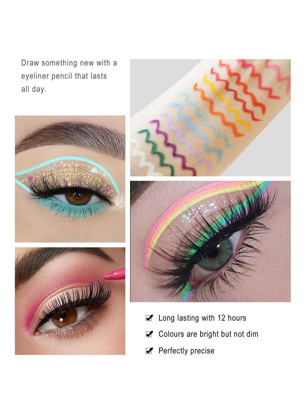 3504cc02-662b-41b2-ab8a-e884c3ba6300.jpg Handaiyan 12 Piece Colors Waterproof Creme Gel Liner - Image 1