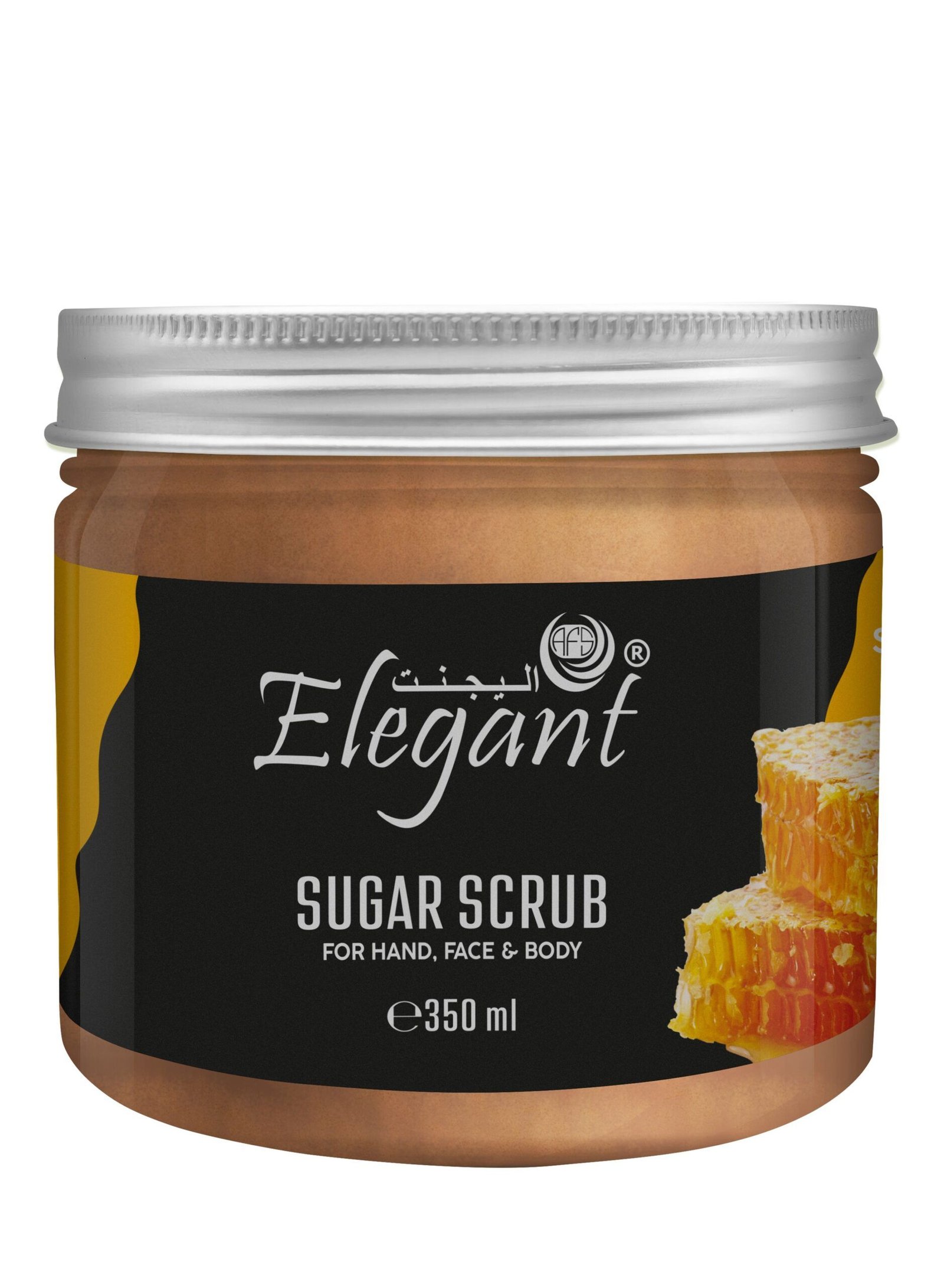 4157d6a7-c0e6-42c5-8ddc-5cf2bbffa58a.jpg Elegant Elegant Nourishing Sugar Scrub ? 350 gm ? Sugar + Manuka Honey - Image 1
