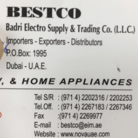 Bestco Badri Electro supply & trading LLC