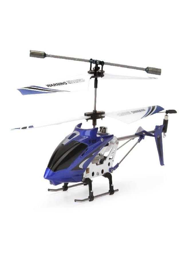 1cf90801-b63c-480e-b89e-2d2c8cbe8f48.jpg Hasbro Syma S107G 3 Channel RC Helicopter with Gyro, Blue - Image 1