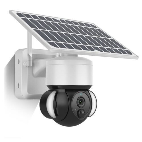 Solar Battery Floodlight Wifi Camera 1080P Full HD Resolution 4G Remote Monitoring Outdoor Camera Trade Dubai CCTV Camera Wholesaler