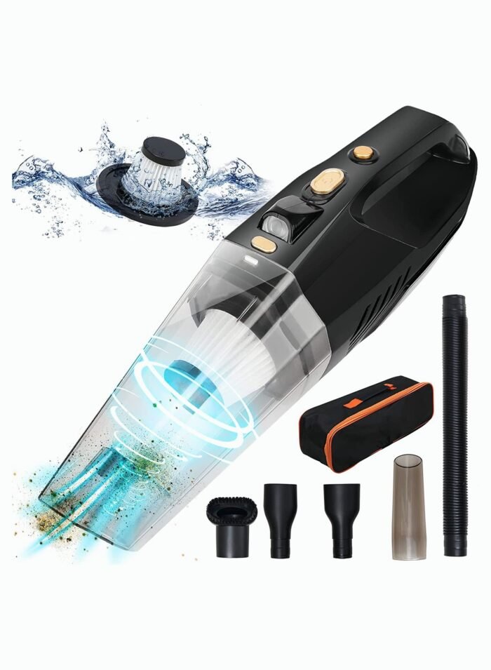 Cordless Car Vacuum Cleaner ,8000Pa Strong Cyclone Suction Household Handheld, Wireless Mini Vacuum Cleaners, Rechargeable - Tradedubai.ae Wholesale B2B Market