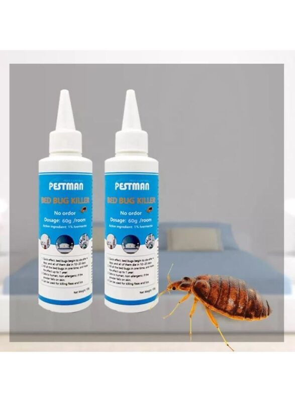 Khatmal Insect Bit PESTMAN Bed Bug or Katmal/khatmal Killer Powder 1 bottle of 60 grams ...