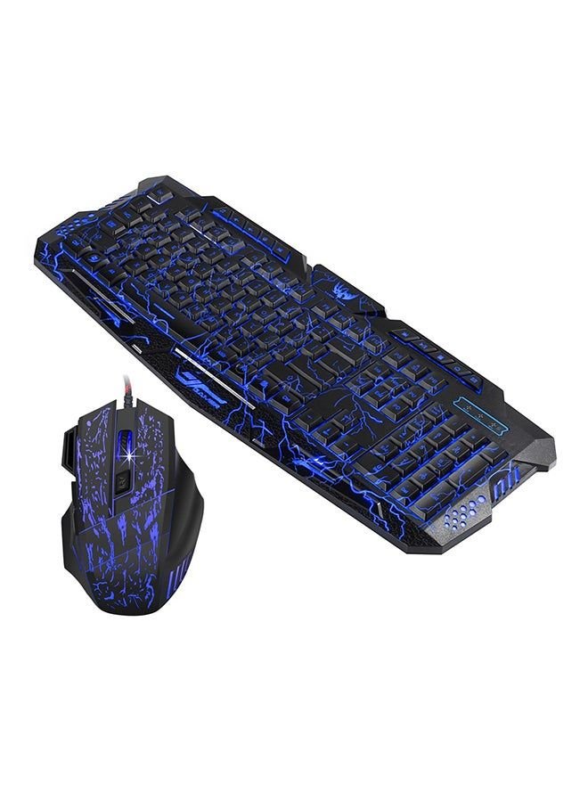 N17110277A_1.jpg KKmoon FR-1 Gaming Wired Keyboard With Mouse With Unique Design - Image 1