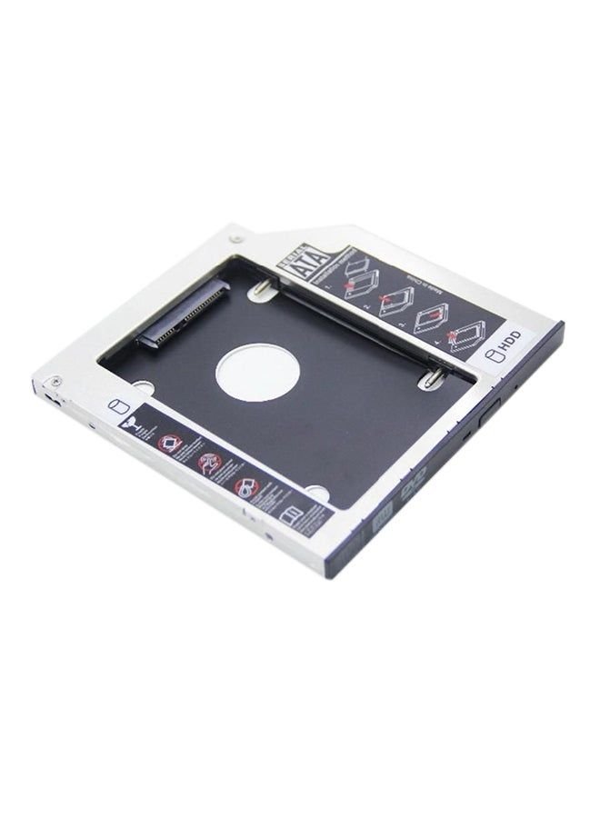 N27339563A_1.jpg Generic Universal Carry Drive For Extra HDD And SSD 9.5millimeter Black/Silver - Image 1