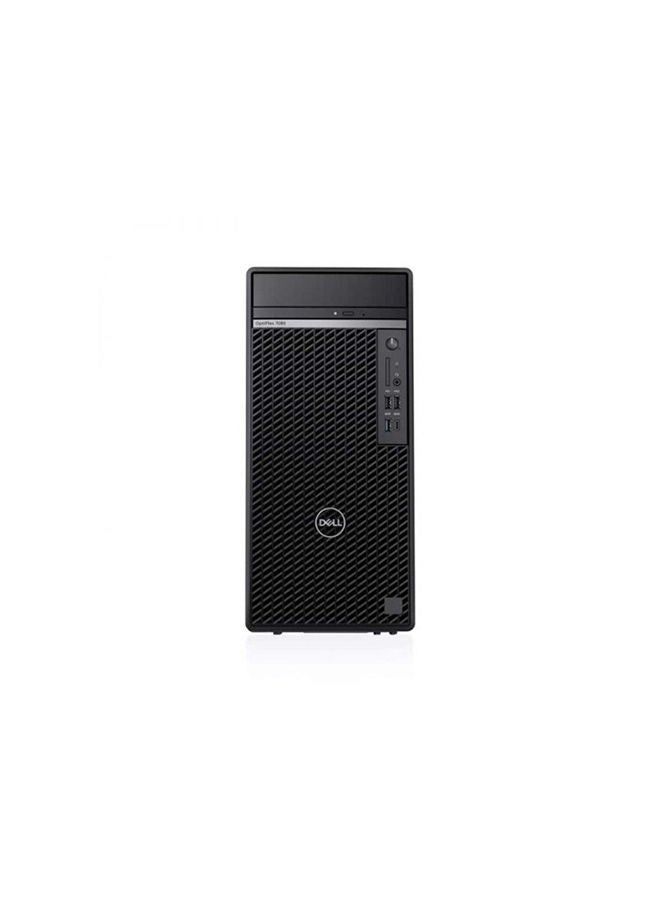 N50537573A_1.jpg DELL OptiPlex 7080 Tower Desktop - Intel Core I7 10700 - 16GB RAM - 1TB HDD + 256 SSD- Ubuntu International Version Black - Image 1