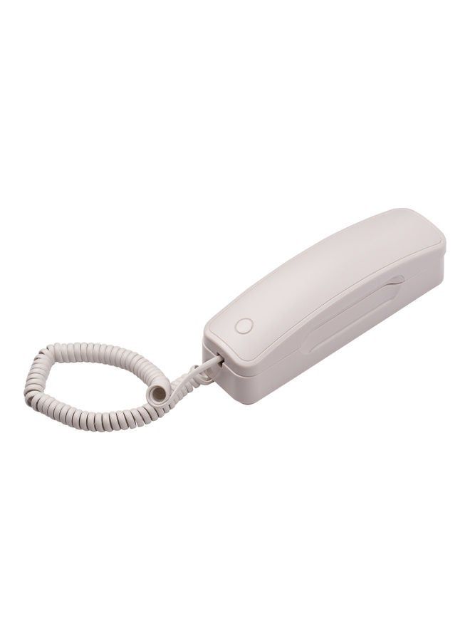 a0cbfe85-843b-4c65-b4f3-4afb4f53792f.jpg NIBEMINENT Wall-Mounted Wired Telephone Base Station White - Image 1