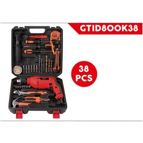 GREATEC IMPACT DRILL SET - GTID800K38 - Trade Dubai Drill Machine Wholesale - Power Tool Wholesale - Drill Wholesale - Electrical Drill