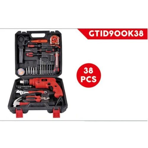 GREATEC IMPACT DRILL SET - GTID9OOK38 - Drill Machine - Trade Dubai Drill Machine Wholesale - Power Tool Wholesale - Drill Wholesale - Electrical Drill