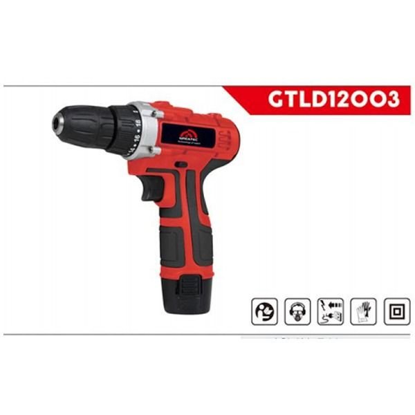 GREATEC CORDLESS ELECTRIC DRILL- GTLD12003