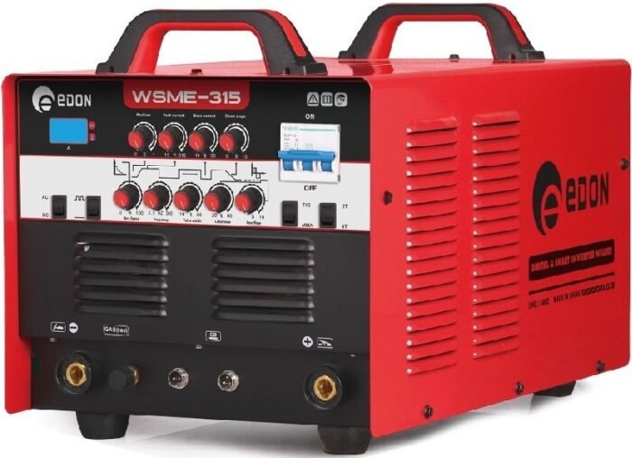 Edon WSME-315 Aluminum Welding Machine - Trade Dubai Wholesaler - Capable of high-quality MMA/TIG welding With AC/DC function, special design for stainless steel, alloy steel, carbon steel, brass or other nonferrous metal, r aluminum welding