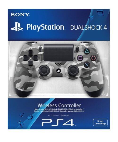 Sony DualShock PS4 gray camouflage super-Fast controller (charging time 10m)