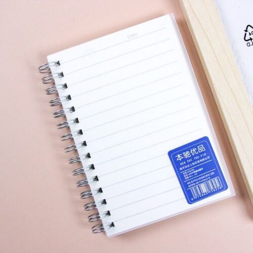 64KPP transparent coil book flip up side down Wholesale Dubai UAE