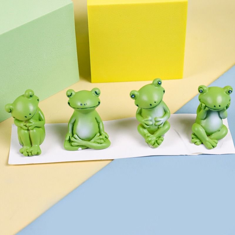 6530 resin creative frog ornament 6530 resin creative frog ornament - Image 1