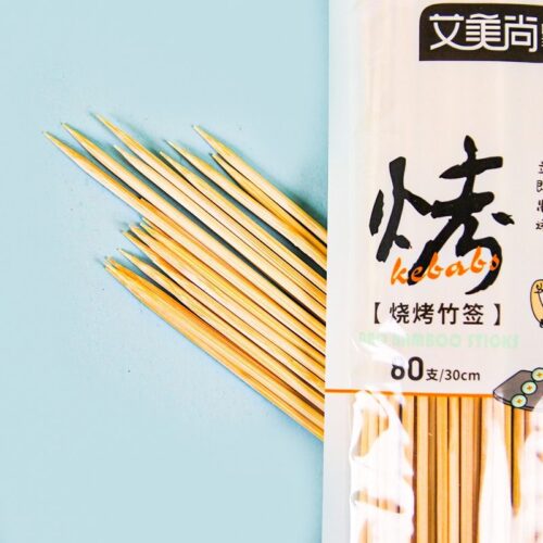 Amy Shang 038 Eighty Barbeque Bamboo Sticks (30cm) (20) - Image 2