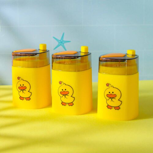 B-186 Press-type yellow duck toothpick with cover Wholesale Dubai UAE