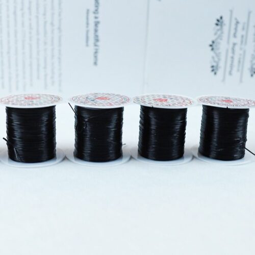 Bagged black elastic cord 9 meters Wholesale Dubai UAE