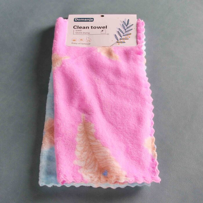 Hanging card 2 pieces feather dish towels Wholesale Dubai UAE - Tradedubai.ae Wholesale B2B Market