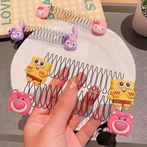 Internet celebrity cartoon accessories invisible fork comb Wholesale Dubai UAE