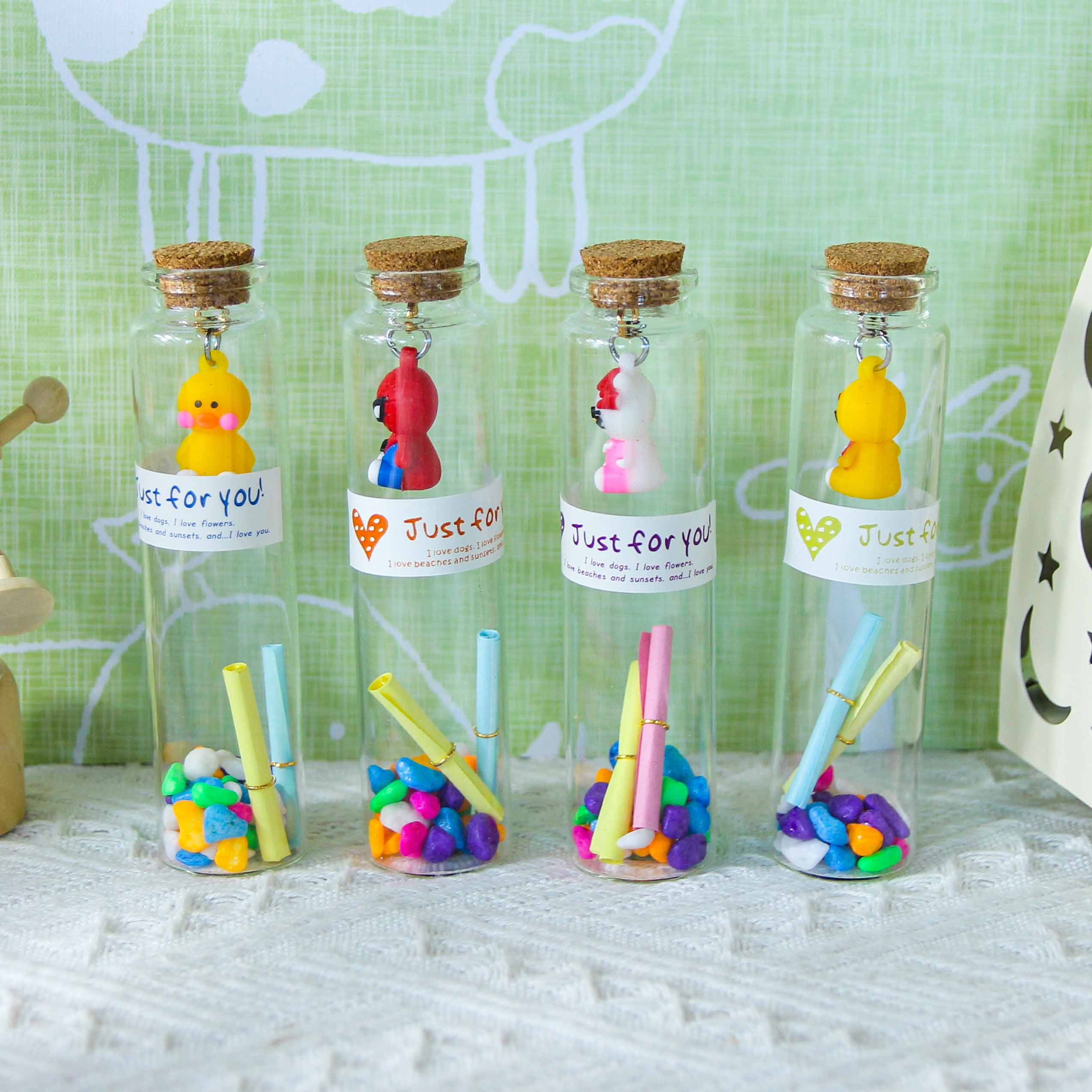 Large pendant cartoon drift bottle Large pendant cartoon drift bottle - Image 1