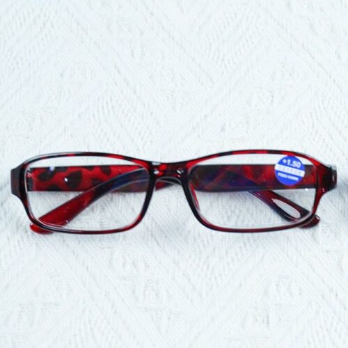 Leopard print anti-blue light reading glasses 150° Wholesale Dubai UAE
