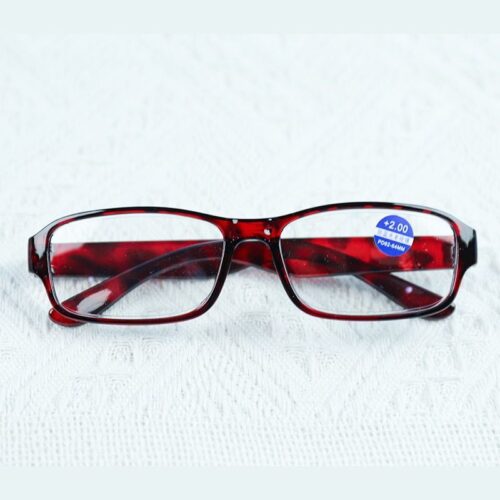 Leopard print anti-blue light reading glasses 200° Wholesale Dubai UAE