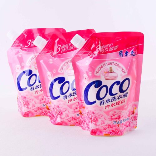 Mengmi Rabbit Perfume Laundry Detergent in Bag 800g Wholesale Dubai UAE