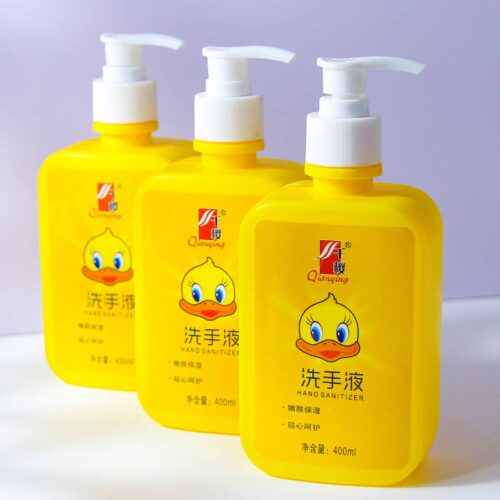 Qianying Yellow Bottle Hand Sanitizer 400ML Wholesale Dubai UAE