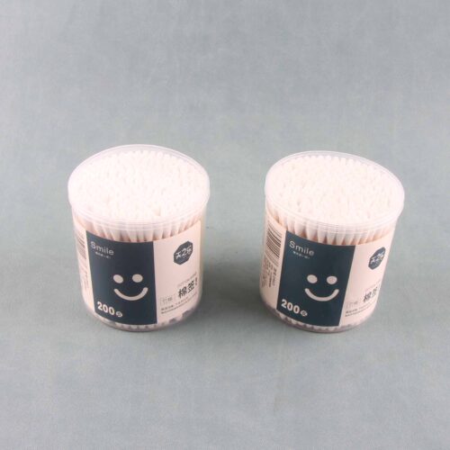 Tianzhile 0963 round box cotton swabs 200 pieces Wholesale Dubai UAE