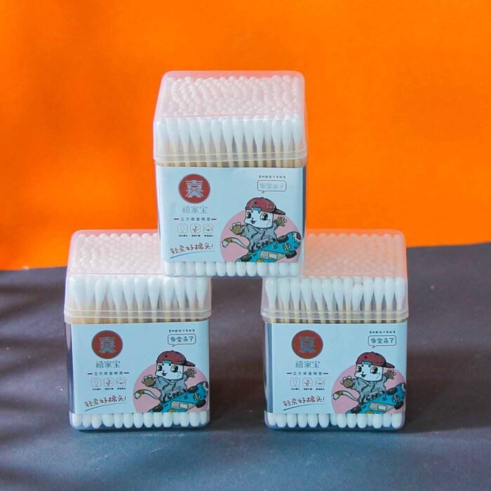 Xijiabao XJB-M007 cube cotton swabs 196 pieces 216 pieces per piece Wholesale Dubai UAE - Tradedubai.ae Wholesale B2B Market