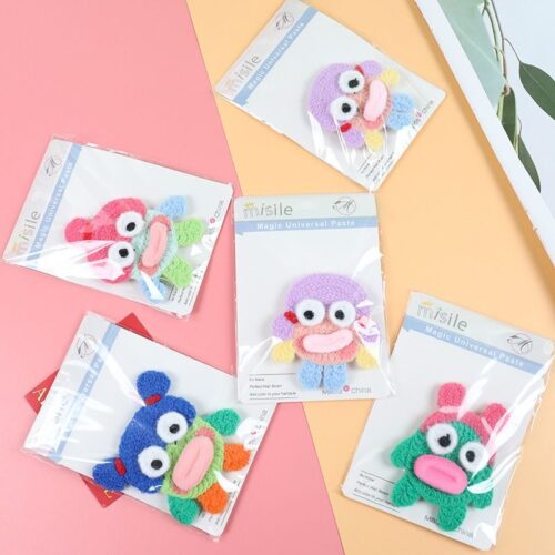 Internet celebrity woolen ugly doll bangs stickers