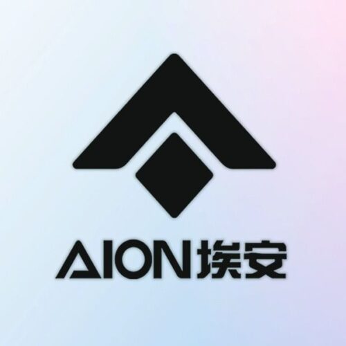 Aion Electric Car Logo Black