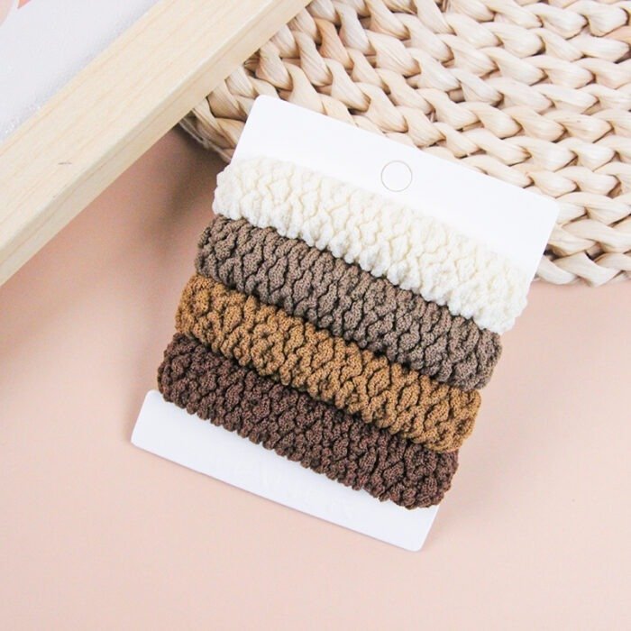 Box of four brown cotton rubber bands - Tradedubai.ae Wholesale B2B Market