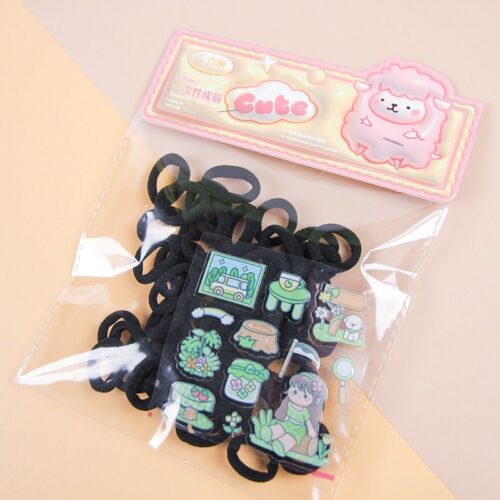 Elevator towel ring rubber band (black)