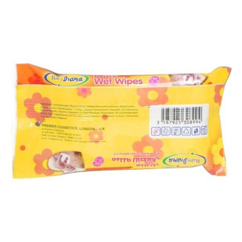 Baby Dianas Baby Wet Wipes Enriched with Chamomile Oil Vitamin-E - Baby Care Wholesale Dubai UAE - Tradedubai.ae Wholesale B2B Market Baby Dianas Baby Wet Wipes Enriched with Chamomile Oil Vitamin-E - Baby Care Wholesale Dubai UAE - Tradedubai.ae Wholesale B2B Market