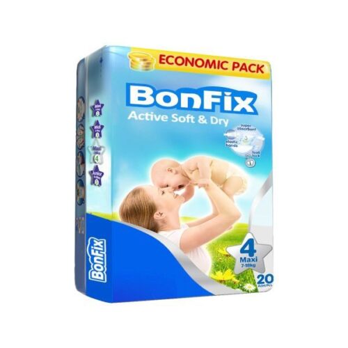 BonFix Soft Dry Baby Diapers Maxi 4 Economic Pack Wholesale Dubai UAE - Tradedubai.ae Wholesale B2B Market BonFix Soft Dry Baby Diapers Maxi 4 Economic Pack Wholesale Dubai UAE - Tradedubai.ae Wholesale B2B Market