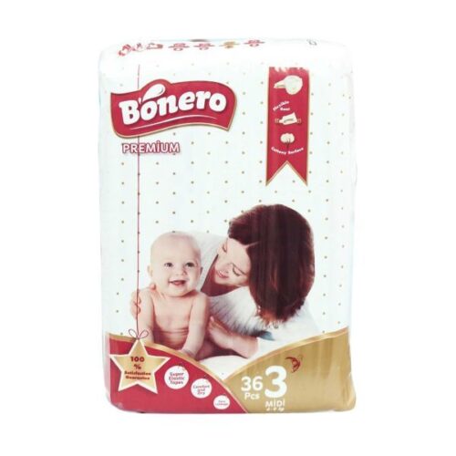 Bonero Soft Premium Baby Diapers With Super Elastic Wholesale Dubai UAE
