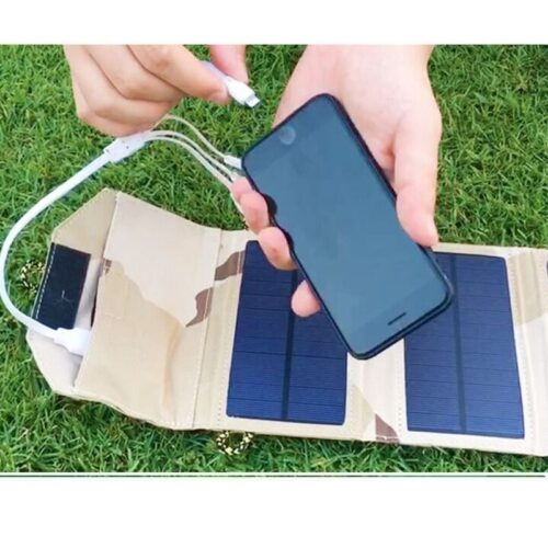 Cross-border consignment outdoor folding polysilicon solar charging bag portable USB solar charger 6W1 Wholesale Dubai UAE - Tradedubai.ae Wholesale B2B Market