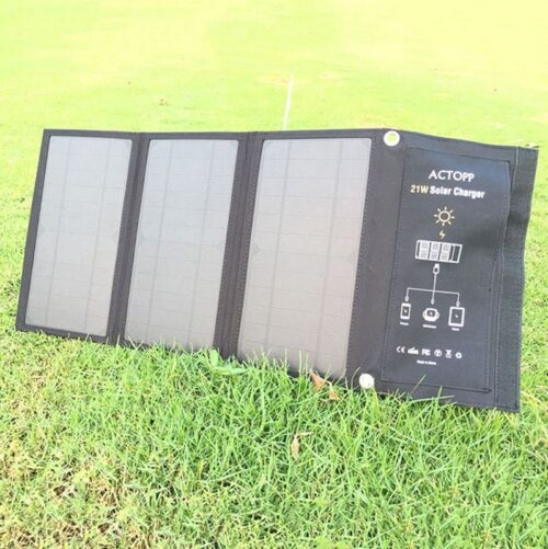 Cross-border outdoor folding monocrystalline silicon solar charging bag portable USB solar charger 15W 21W2 Wholesale Dubai UAE - Tradedubai.ae Wholesale B2B Market