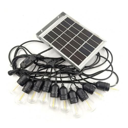 European standard waterproof solar e27 lamp holder light string power cord American standard LED decoration s14 channel cable Wholesale Dubai UAE