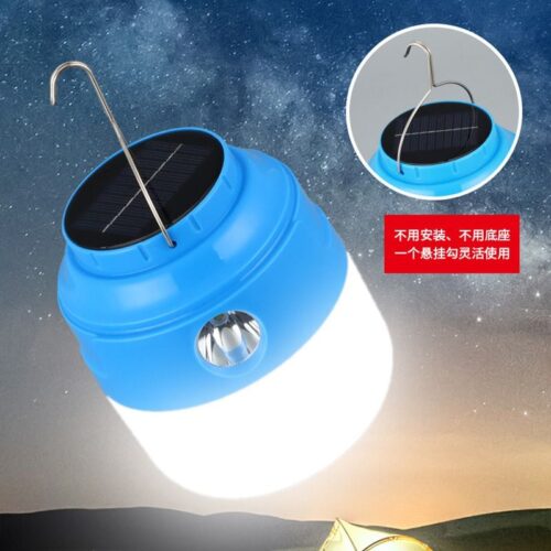 HT-138A HT-138B Flashlight bulb lamp night market stall LED rechargeable emergency light outdoor camping solar lighting bulb lamp3 Wholesale Dubai UAE