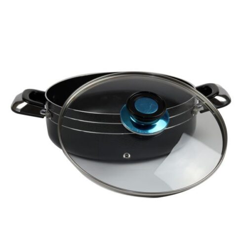 Kawashis Super Quality Non-Stick Dutch Oven with Glass Lid 36Cm - Cookware Wholesale Dubai UAE - Tradedubai.ae Wholesale B2B Market Kawashis Super Quality Non-Stick Dutch Oven with Glass Lid 36Cm - Cookware Wholesale Dubai UAE - Tradedubai.ae Wholesale B2B Market
