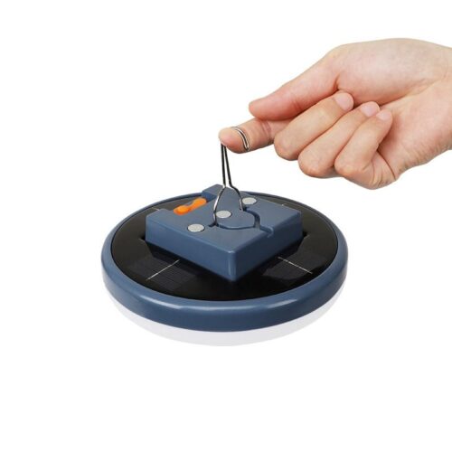 LED solar rechargeable flying saucer light bulb outdoor waterproof night market stall camping emergency household rechargeable light bulb2 Wholesale Dubai UAE