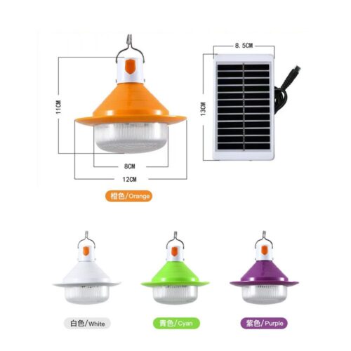 LED solar split bulb dimmable USB charging mobile night market street lamp one-to-one mini flying saucer lamp2 Wholesale Dubai UAE