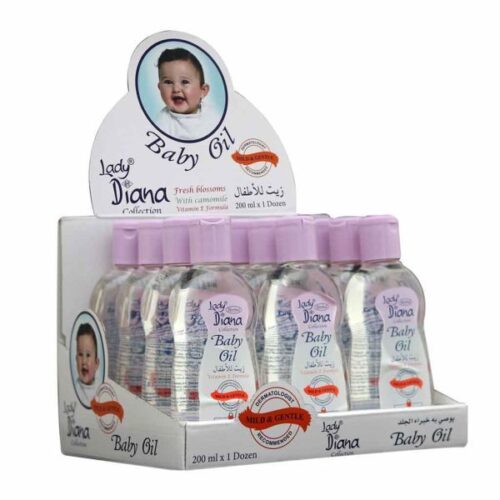 Lady Dianas Baby Oil Enriched with Vitamin-E Formula 200ml Wholesale Dubai UAE - Tradedubai.ae Wholesale B2B Market Lady Dianas Baby Oil Enriched with Vitamin-E Formula 200ml Wholesale Dubai UAE - Tradedubai.ae Wholesale B2B Market