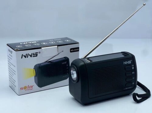 NNS-555S new solar bluetooth speaker with antenna radio gift speaker retro radio Wholesale Dubai UAE
